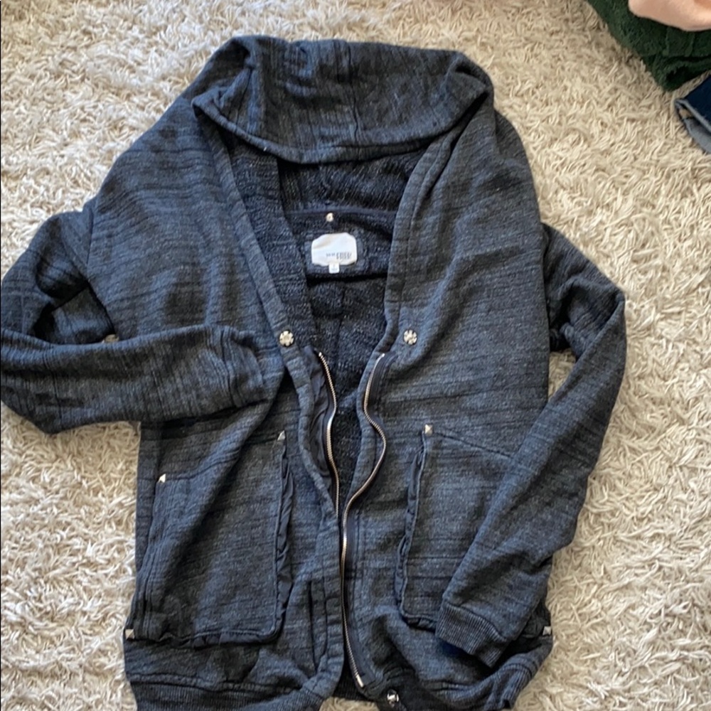 Wilfred zip up sweat shirt
